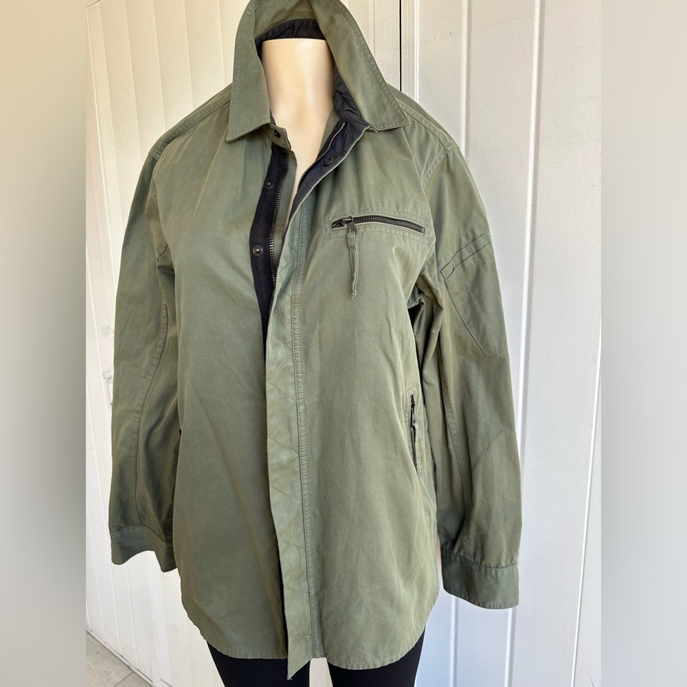 RAG & BONE
Hendon Cotton-Blend Shirt Jacket Size XL 
57% cotton, 43% polyester